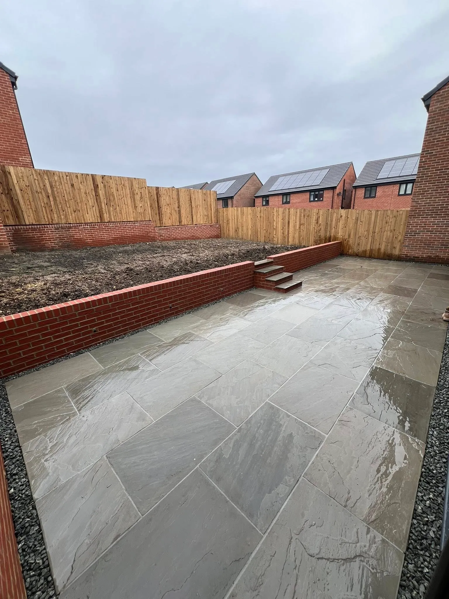 Step 4 — brickwork project completed by Forthcoming Group