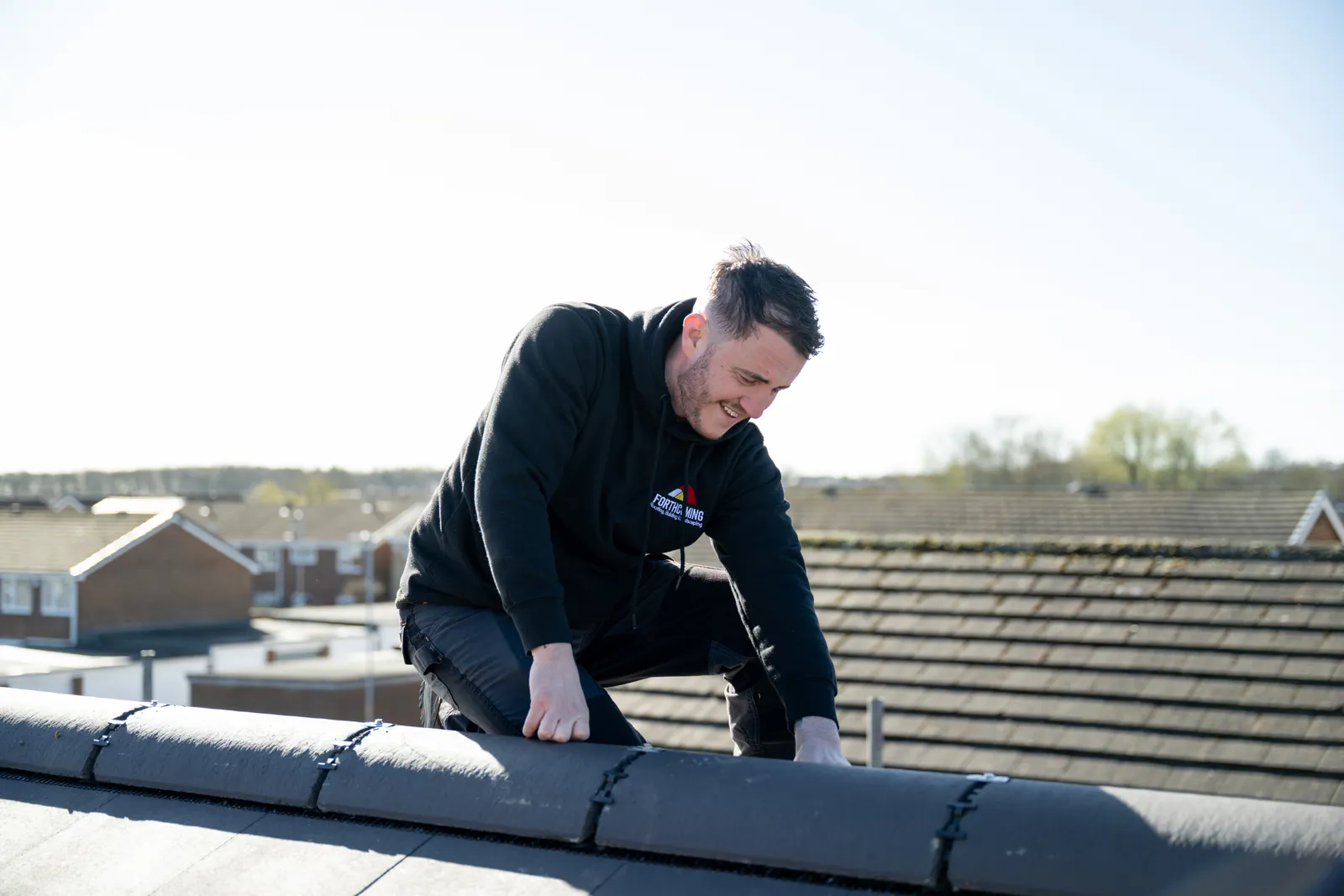 Step 1 — arrange your roofing survey with Forthcoming Group